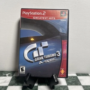 PS2 - Gran Turismo 3 A-Spec - Greatest Hits - Complete In Box - Picture 1 of 5