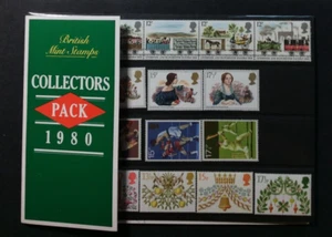 BroadviewStamps Great Britain 1980 year pack.  MNH VF  Includes protective cover - Picture 1 of 4