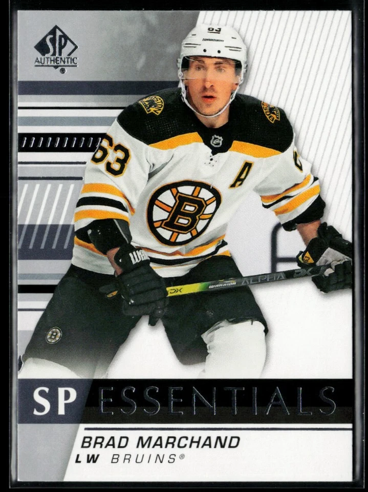 2019-20 SP Authentic SP ESsentials #SPE-BM Brad Marchand - Image 1 of 2