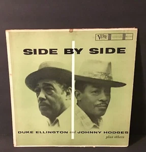 DUKE ELLINGTON JOHNNY HODGES Side By Side LP VERVE MG V-8345 US 1960 MONO - Picture 1 of 4