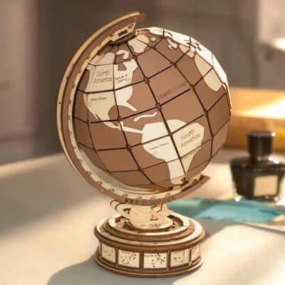3d puzzle toy diy wooden Global Wonders Christmas birthday gifts for kids adults - Image 1 of 4