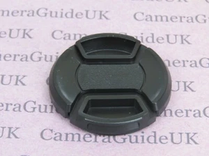 39mm Centre Pinch Front Lens Cap Universal Snap-on for all Lenses - Picture 1 of 3