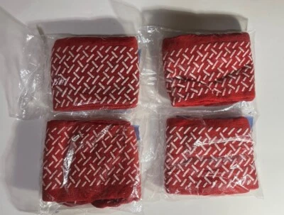 Лот 4 Medline двойной протектор тапочки скольжения устойчивый подошвы красный носки латекс бесплатно - Изображение 1 из 3