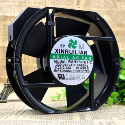 XINRUILIAN  RAH1751B1-C AC 220V Server Cooling  Fan Cabinet Fan AC Axial Fan - Image 1 of 3