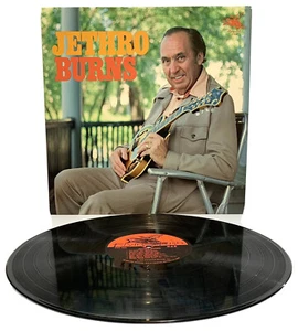 JETHRO BURNS SELF-TITLED VINYL LP 1977 FLYING FISH RECORDS 12 TRACKS FF-042 - Picture 1 of 2