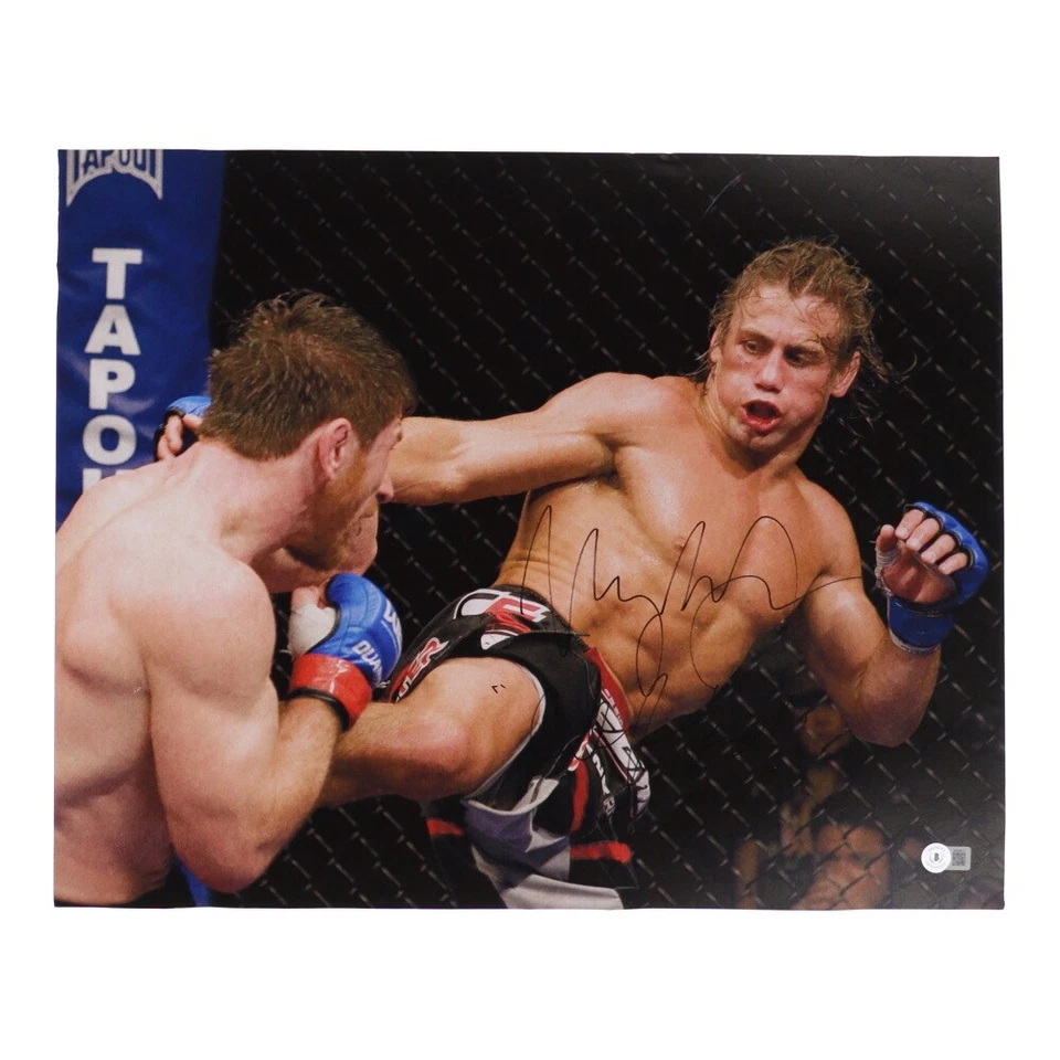 Urijah Faber Firmado MMA 16x20 Beckett BAS Holo “California Kid” Inscripción! Foto 1 de 1
