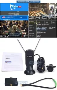 Portable HD TV Tuner Dongle Watching Recording Live TV On Android Tablet Phone - Picture 1 of 9