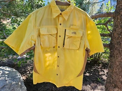 Camisa de Pescador NATURAL GEAR Para Hombre M 100% Nylon Exterior Pesca Campamento Caminata Foto 1 de 4