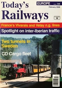 Back Issue: Todays railways (European) magazine: No. 146: 2008-02: February. - Picture 1 of 1
