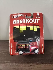 2012 HOT WHEELS ATARI BREAKOUT '49 FORD C.O.E. BLACK RED NIB - Picture 1 of 3