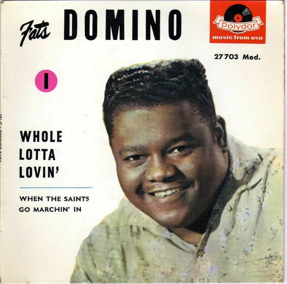 FATS DOMINO WHOLE LOTTA LOVIN' ФРАНЦУЗСКИЙ ОРИГИНАЛ EP 45 PS 7» - Изображение 1 из 1