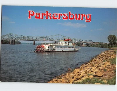 Postcard Scenic View in Parkersburg West Virginia USA - Image 1 of 2