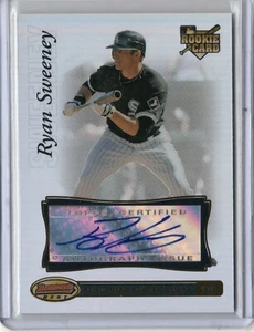 Bowman Miglior Autografo 2007 Ryan Sweeney Rookie - Foto 1 di 1