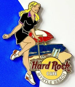 2004 HARD ROCK CAFE MYRTLE BEACH GIRL OF ROCK SERIES SEXY BLOND GIRL LE PIN - Picture 1 of 1