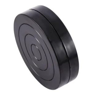 Black Sculpture Tool Turntable Turning Ceramics Pottery Clay Wheel Rotary Plate - Picture 1 of 12