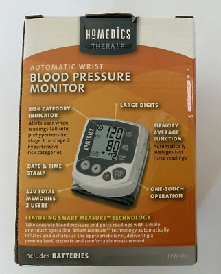 Homedics Automic Wrist Blood Pressure Monitor  Foto 1 de 2
