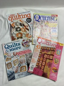 Lot Better Homes & Gardens American Patchwork & Quilting Magazine Quilts & More - Picture 1 of 13