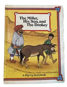 The Miller His Son and the Donkey ~ Troll Pop-Up Fables Series ~ 1990 - Foto 1 di 1