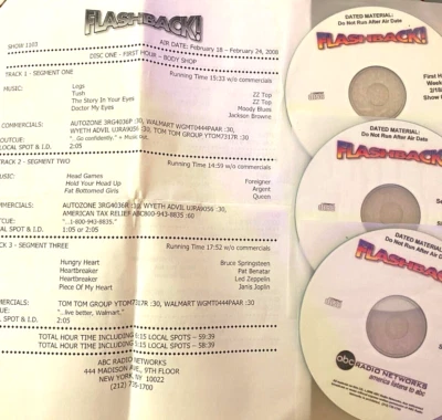 2/18/08 3 HR FLASHBACK CLASSIC ROCK LOOKS AT 1981, NAMES, BODY SHOP & SOUNDBITES - Image 1 of 3