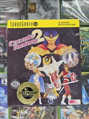 Cosmic Fantasy 2 for the Turbo Grafx 16 CD Duo System NEW SEALED - Image 1 of 4