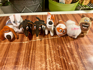 Secret Life of Pets McDonald’s Happy Meal Plush Toy Lot 8 Mini Stuffed Animal