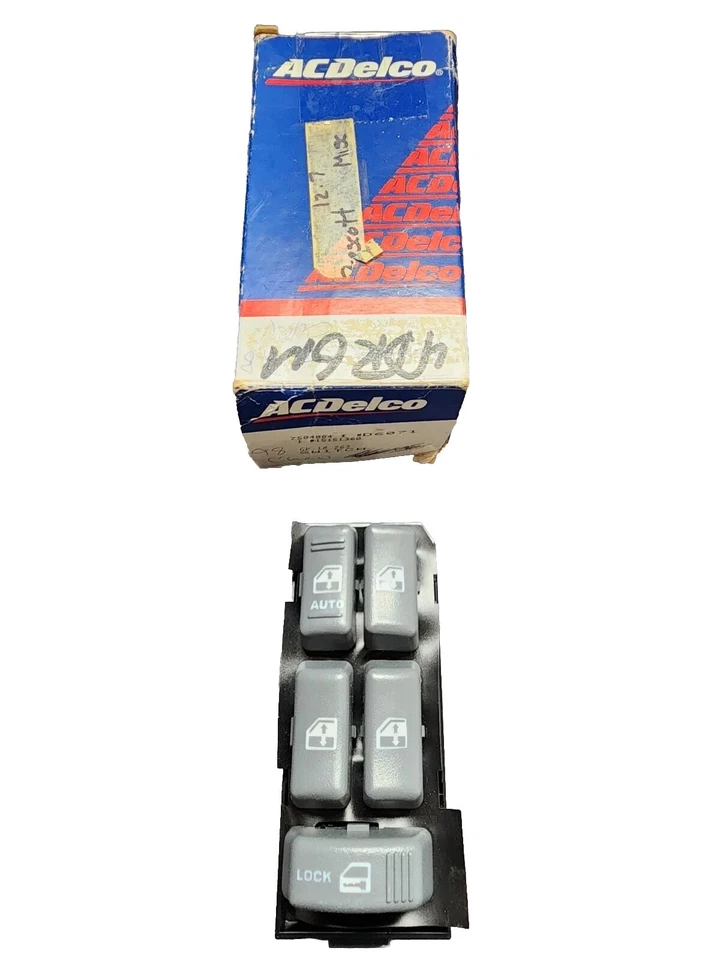 Chevrolet Cadillac GMC 1995-1999 genuino "Real Cherry" interruptor de ventana maestra Foto 1 de 3