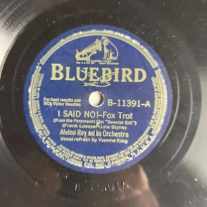 10" 78 RPM-Alvino Rey-I Said No!/Deep In the Heart of Texas/Bluebird B-11391 - Picture 1 of 4