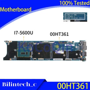 FOR Lenovo ThinkPad X1 Motherboard  I7-5600U 8G 13268-1 448.01430.0011 00HT361 - Picture 1 of 6
