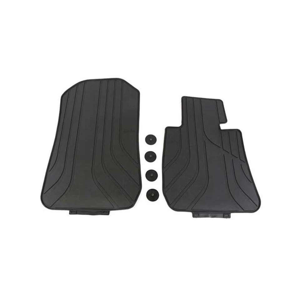 Juego de alfombrillas delanteras originales para todo tipo de clima negras para BMW E90 E92 E93 serie 3 Foto 1 de 1