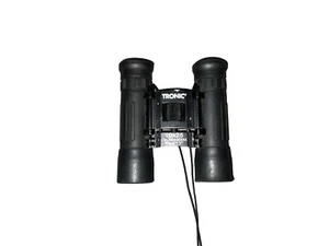Tronic 10x25 Binoculars - Compact - 101m/1000m Field 5.7 - Black - Picture 1 of 5