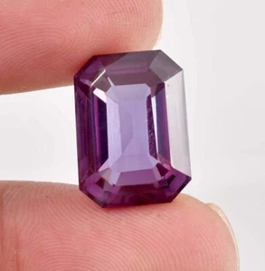 Flawless Natural 16 x 14 mm Color Change Russian Alexandrite Gems GIT Certified - Picture 1 of 6