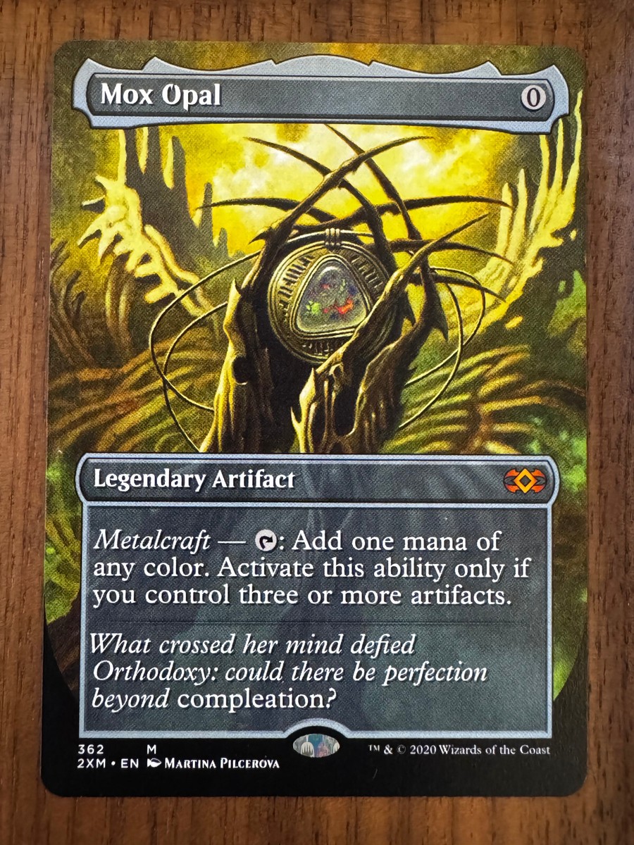オパールのモックス　som版　英語4枚セット Mox Opal Magic: The Gathering Near Mint or Better Individual