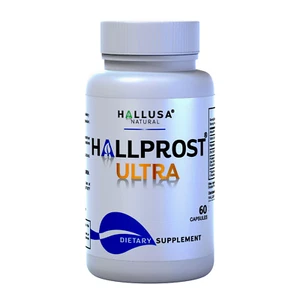 HALLPROST ULTRA Prostate Health Supplement for Men - Inflamed prostate - 60 Caps - Picture 1 of 8