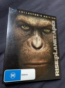 Rise of the Planet of the Apes Collectors Ed. Blu-ray + Slip Region B Free Post - Picture 1 of 2