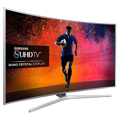 SAMSUNG.  48" CURVED SMART 3D 4K ULTRA HD LED 2000PQI FREESAT HD - Image 1 of 4