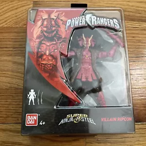 Power Rangers SUPER VILLAIN RIPCON Action Figure Ninja Steel NEW 2017 - Picture 1 of 3