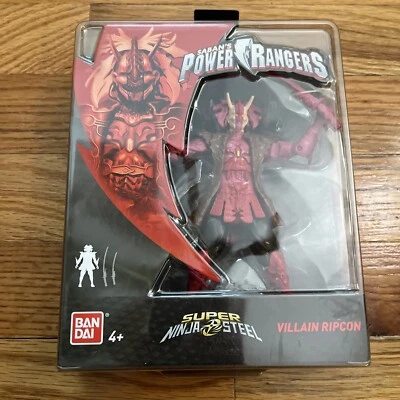 Figura de acción Power Rangers Super Villain Ripcon Ninja Steel NUEVA 2017 Foto 1 de 3