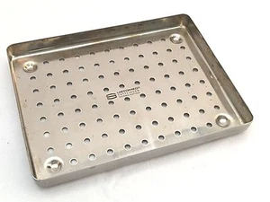 Ustomed Bandeja Demi de Acero Inoxidable - Parte Agujero Minitray Dentista - Bild 1 von 5