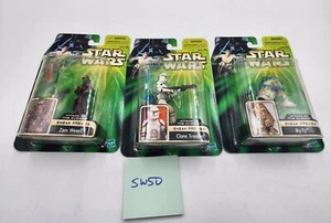 Star Wars Attack of The Clones Episode II Figures LOT of 3 - Picture 1 of 10
