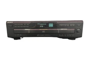 SONY CDP-CE275 5-Disc CD Changer Compact Disc Player PARTS ONLY TRAY WONT STAY - Picture 1 of 10