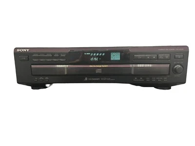 SONY CDP-CE275 5-Disc CD Changer Compact Disc Player PARTS ONLY TRAY WONT STAY - Image 1 of 4