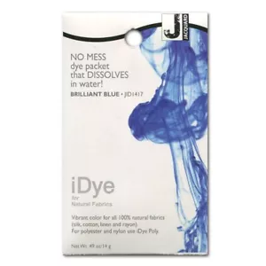 EcoBlue Dye: Vibrant 49 Oz for Natural Fabrics - Transform with iDye - Picture 1 of 2