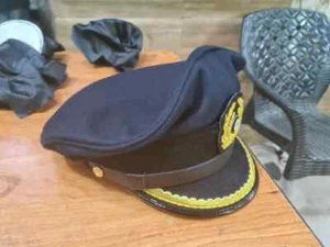 WWII German Navy U-Boat Senior Officer Visor Cap | Kriegsmarine Hat WW2 - Picture 1 of 8