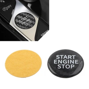 For BMW G20 G14 G15 G29 G05 G06 G07 2019-21 Black Engine Start Stop Button Cover - Picture 1 of 8