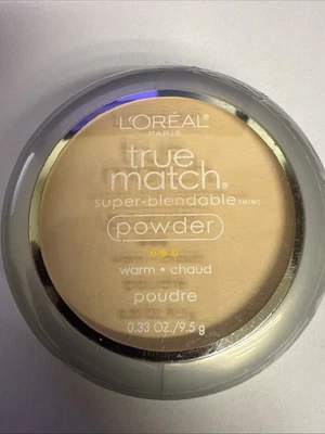 L'OREAL True Match Super Blendable Powder Warm W1 Porcelain New Sealed - Image 1 of 2