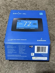 Emerson ST75 Black Sensi Touch Wi-Fi Thermostat with Touchscreen Color Display - Picture 1 of 5
