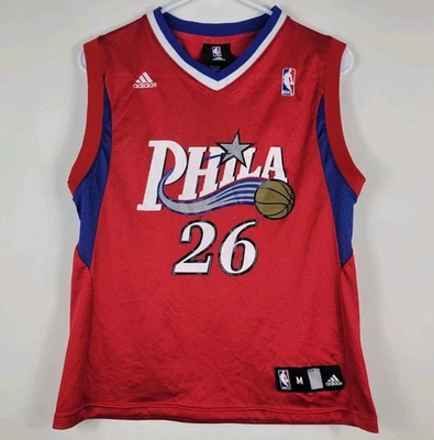 Kyle Korver #26 Philadelphia 76ers NBA Adidas Basketball Jersey Youth M 10-12 - Image 1 of 4