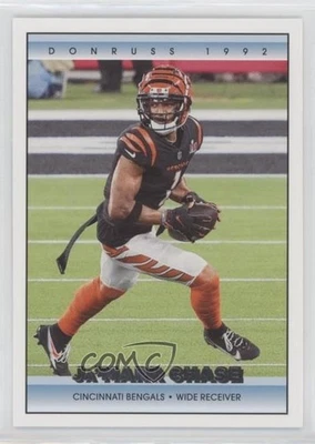 2022 Panini Donruss Retro 1992 Ja'Marr Chase #24 - Image 1 of 2