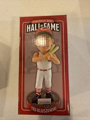 Ted Big Klu Kluszewski Cincinnati Reds Bobblehead Salón de la Fama Sorteo Raro Foto 1 de 2