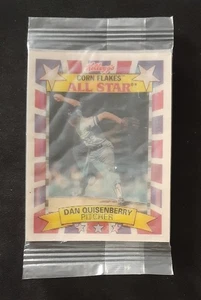1992 Kelloggs Corn Flakes Dan Quisenberry 3-D Hold Card By Sportflix, Sealed - Bild 1 von 2